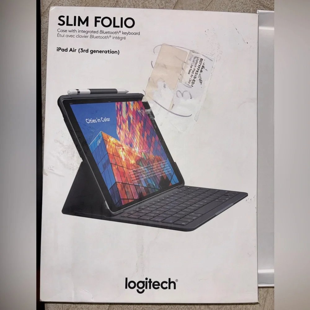 iPad tablet cover case with keyboard